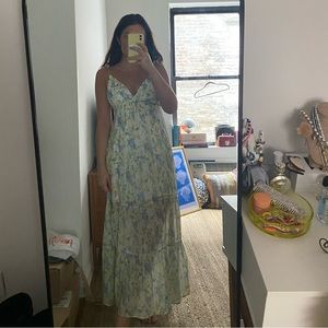 Abercrombie floral maxi dress